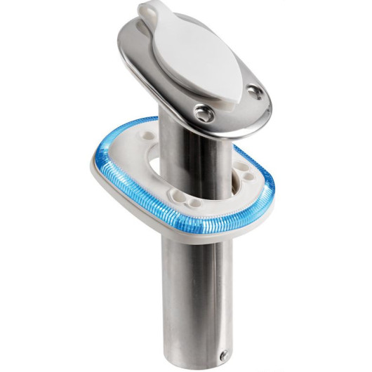 Base LED pour porte canne - OSCULATI - Porte-canne à pêche