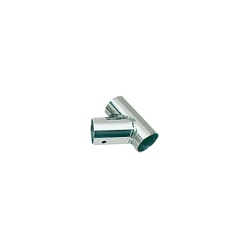 Raccord De Tuyau En Acier Poli Pour Bateau - Compatible Tubes 22 Mm à 25 Mm, Idéal Pour Auvents, Bimini, Mâts
