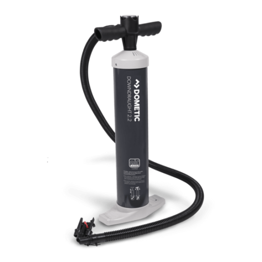 Pompe de gonflage Downdraught 2.2 DOMETIC - pompe pour gonfler bouée, paddle, matelas, auvent pour le camping et le nautisme.