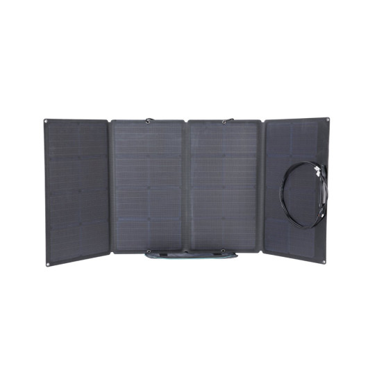 Panneau solaire pliable ECOFLOW 160 W |kit batterie nomade camping, van & fourgon