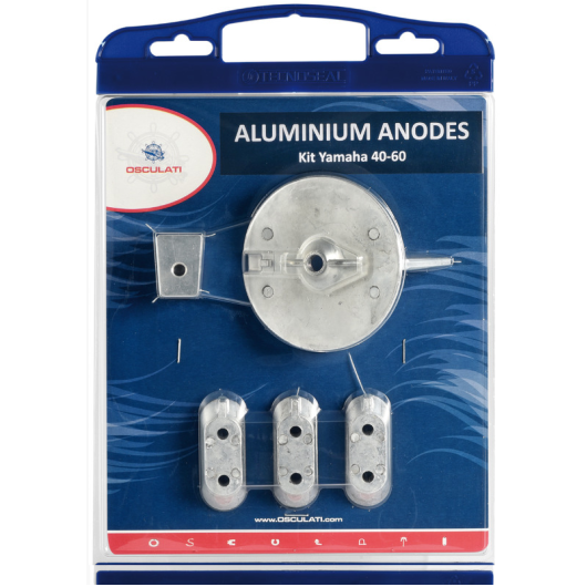 Kit anode aluminum Yamaha OSCULATI - Equipement moteur bateaux - H2R Equipements