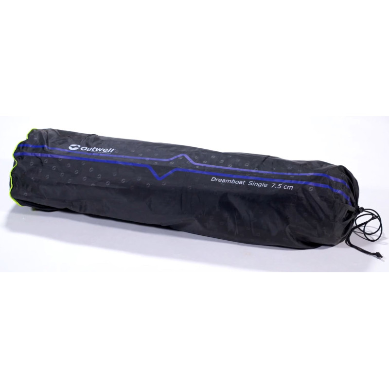 Matelas Gonflable Camping Outwell Dreamhaven Single - Épaisseur 10 Cm - Confort Pour Une Personne