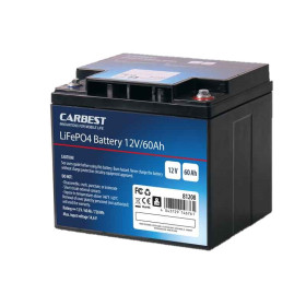 CARBEST Batterie Lithium 60 Ah