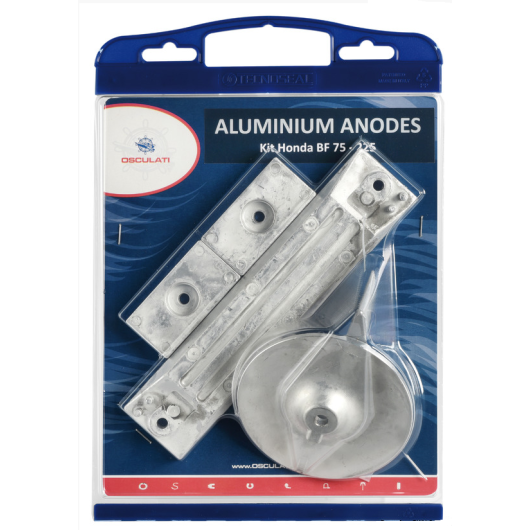 Kit anode zinc Honda hors-bord OSCULATI - Equipement moteur bateau - H2R Equipements