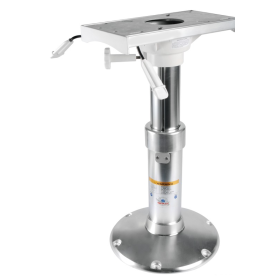 OSCULATI Pied de siège alu 300 à 595 mm Pied de siège embase coulissante OSCULATI - Equipement bateau