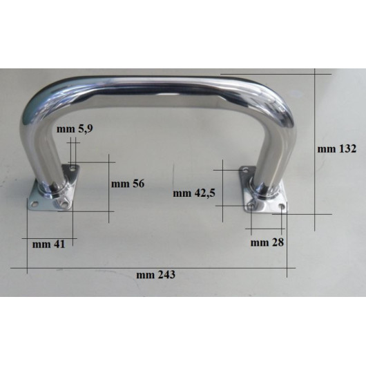 Marche inox OSCULATI -Equipement échelle bateau - H2R Equipements