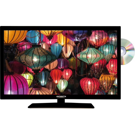 TV LED 22’’ DVD Antarion | Téléviseur 12V avec Lecteur DVD pour camping-car