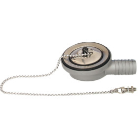 Kit De Bonde D'évacuation Pour Bateau, Kayak, Voilier - 2 Bouchons Avec Joints, Diamètre 2.5 Cm, Filetage Universel - Pour évacuer L'eau De La Coque