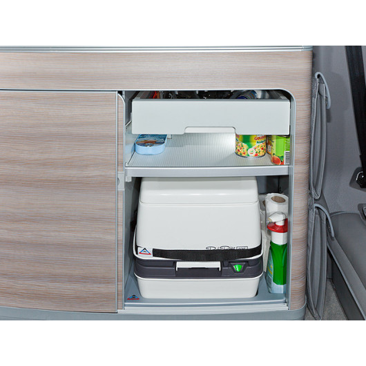 Tapis de protection anti-dérapant BRANDRUP - anti-dérapant pour les meubles de cuisine des fourgons T5 T6.