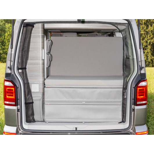 Ixtend Allround lit pliant pour VW California BRANDRUP - lit pliant pour les fourgons aménagé T5 et T6.