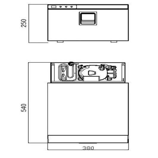 Drawer DR 16 ISOTHERM - Tiroir réfrigérant à compression bateau & camping-car