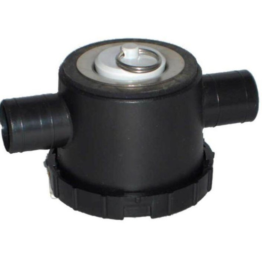 Bonde double raccord REICH Lavabo & Evier en camping-car H2R Equipements
