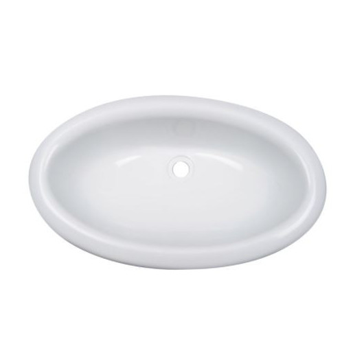 Lavabo ovale 450 x 275 mm COMET l'eau à bord en camping-car 