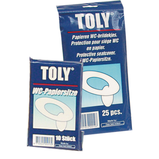 TOLY Protection lunettes de WC - les 10