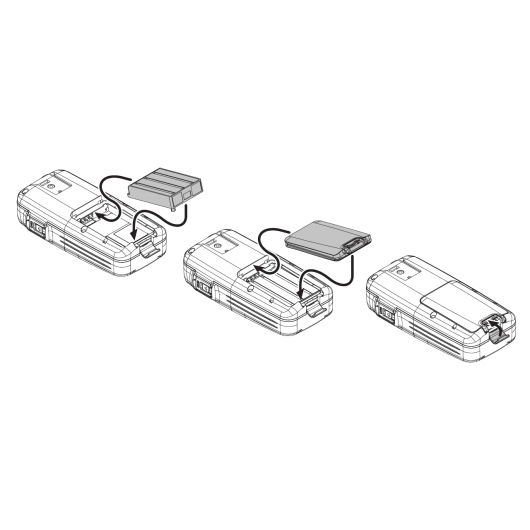STANDARD HORIZON Boitier pile étanche (HX300E) - Accessoire VHF bateau - H2R Equipements.
