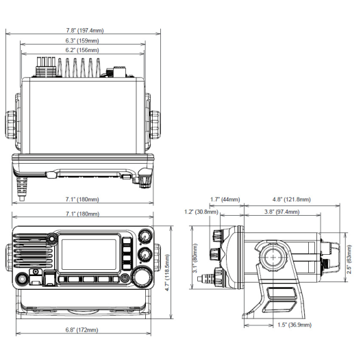 STANDARD HORIZON GX2400G AIS