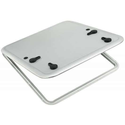 PLASTIMO Panneau de pont plein aluminium sans plexiglas - équipement pont & coque de bateau - H2R Equipements