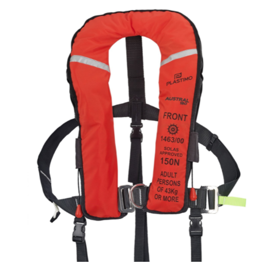 PLASTIMO Austral 180 - Gilet gonflable automatique bateau - H2R Equipements.