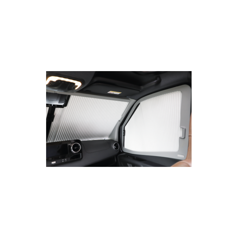Lot De 3 Housses Pare-Soleil Thermo Pour Mercedes Sprinter - Intérieur - Anti-UV 99% - Pliable - 1995-2025