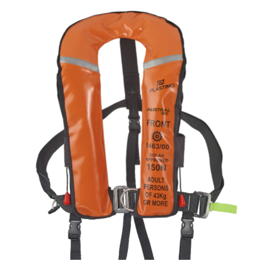 PLASTIMO Austral 180 HR - Gilet gonflable automatique bateau - H2R Equipements.