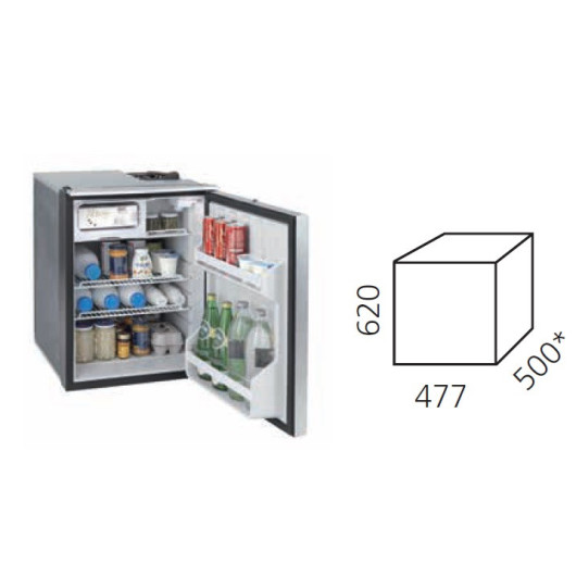 Cruise EL 85 Silver ISOTHERM - Frigo 12/24 et 230V de bateau, van & camping-car