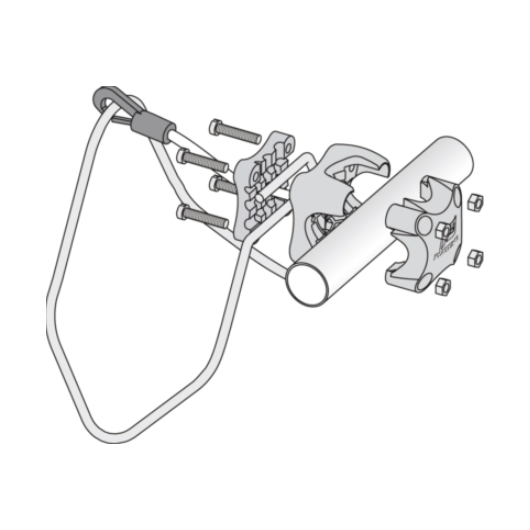 PLASTIMO Support bouée couronne - Bouée, engin flottant & perche IOR bateau - H2R Equipements.
