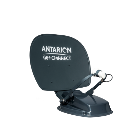 Compact 60 G6+ Connect grise ANTARION - antenne automatique pour fourgon aménagé et camping-car.