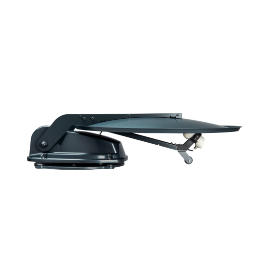 Antenne 65 cm G6 + Connect grise ANTARION - antenne satellite automatique pour camping-car et fourgon aménagé.