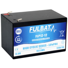 FULBAT Batterie lithium 12V 12Ah
