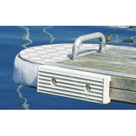 Patin de ponton 30 x 10 cm PLASTIMO - Défense de ponton pour bateau