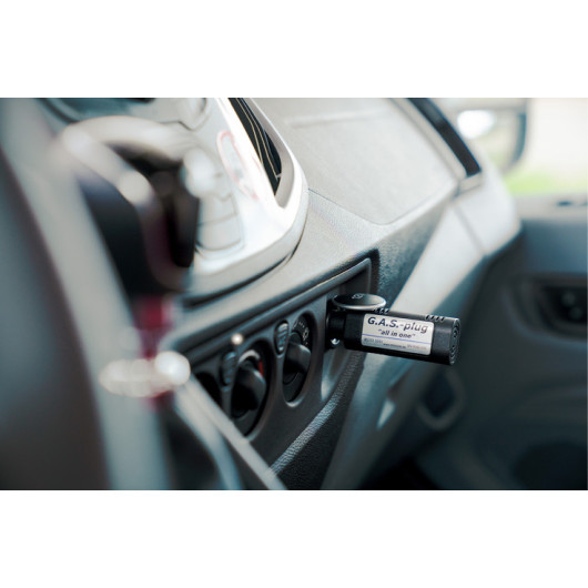 Prise gas All In One THITRONIK - fiche allume-cigare 12V pour détecteur les fuites de gaz à l'intérieur de votre camping-car ou