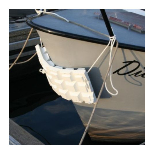 Multi-fender blanc MAJONI - Pare battage ou défense pour bateau