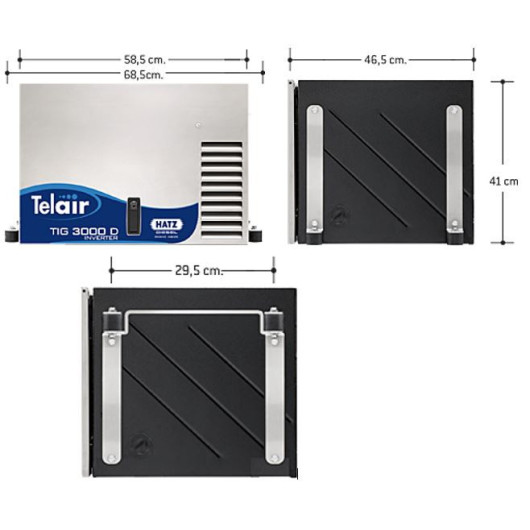Générateur TIG 3000D TELAIR - groupe électrogène Diesel 2,9 kW pour camping-car
