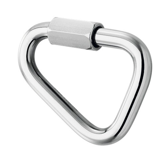 Maillon delta inox PEGUET - Mousqueton & maillon bateau