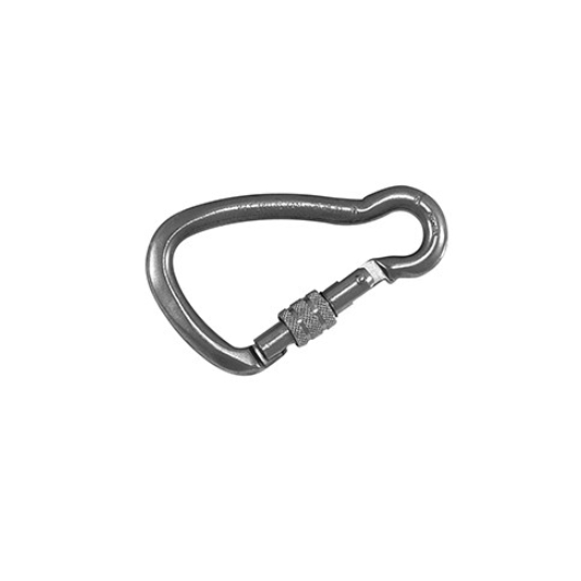 Mousqueton asymétrique à vis inox ø 11 mm KONG - Mousqueton & maillon bateau