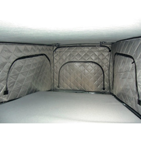 Isolation intérieure toit relevable REIMO pour Vito / Metris CARBEST - isolation à velcro pour les réhausses REIMO des vans MERC