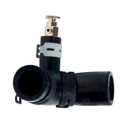 Coude caoutchouc 90° ø 22 mm avec purge ALDE - chauffage à eau camping-car & bateau