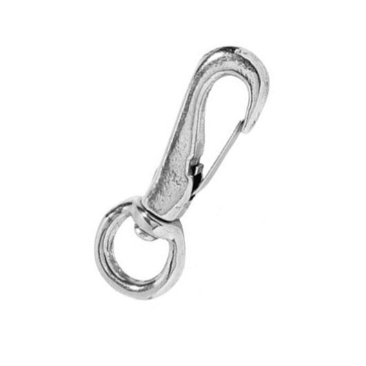 PLASTIMO Mousqueton bronze émerillon 53 mm