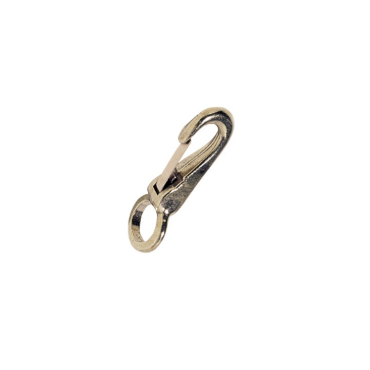Mousqueton bronze oeil fixe 48 mm PLASTIMO - Mousqueton & maillon bateau & camping-car 