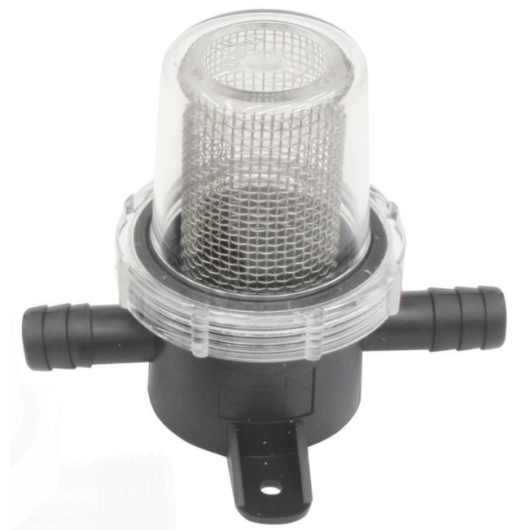 Filtre en ligne inox Nuova Rade | filtre lavable pour aspiration d'eau en bateau, van ou camping-car