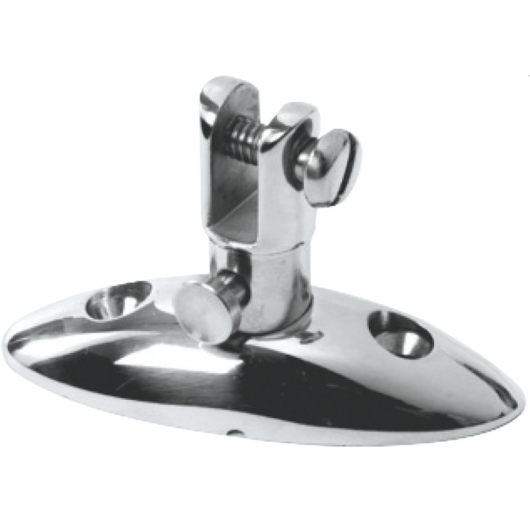 Base avec fourche décrochable OSCULATI - Bimini top & taud de soleil bateau