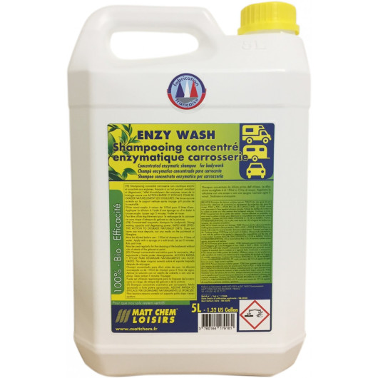 Enzy Wash shampoing enzymatique carrosserie MATT CHEM - nettoyant camping-car & caravane