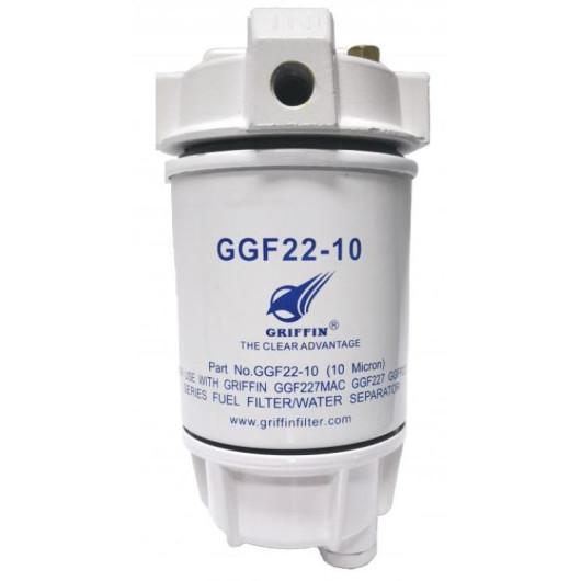 Filtre essence Spin-On GGF227 GRIFFIN - décanteur moteur essence de bateau