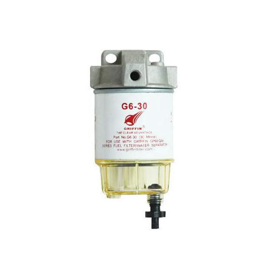 Filtre gasoil Spin-On GP60 GRIFFIN - Préfiltre décanteur gasoil moteur de bateau
