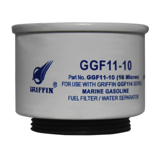 Cartouche essence 10 µ Spin-On GRIFFIN - filtre moteur HB et IB de bateau