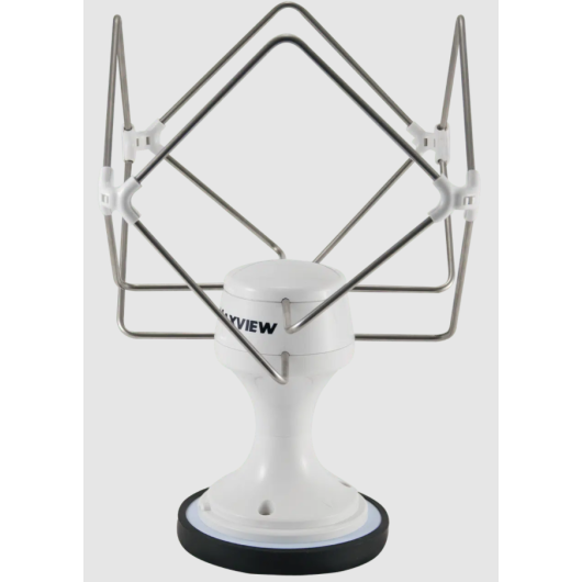 Support magnétique Omnimax MAXVIEW - support magnétique pour antenne hertzienne sur fourgon aménagé.