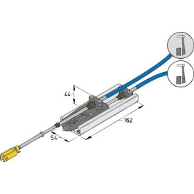 Kit double poste inverseur VETUS - Commande moteur bateau