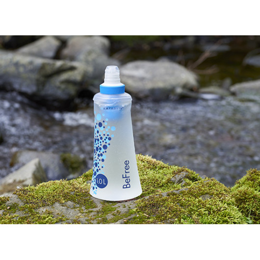 Gourde filtrante BeFree KATADYN - gourde avec filtre purificateur pour le camping et la randonnée.