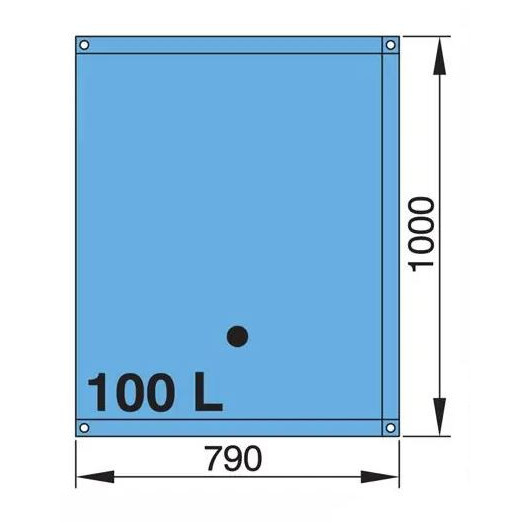 VETUS Réservoir souple 3 couches 55 à 220 L - L'eau à bord en bateau