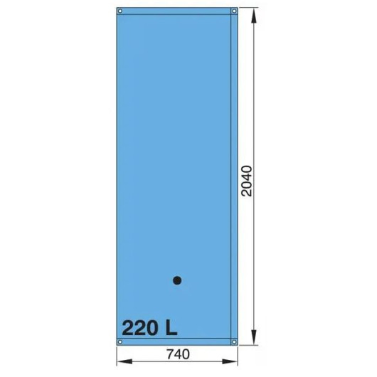 VETUS Réservoir souple 3 couches 55 à 220 L - L'eau à bord en bateau
